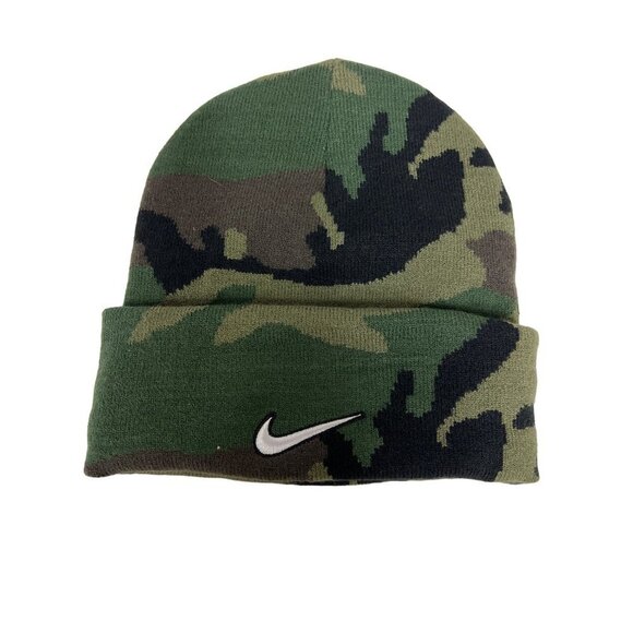NEW! Nike Michigan State University Spartans Military Collection Beanie Hat Camo - Picture 4 of 8